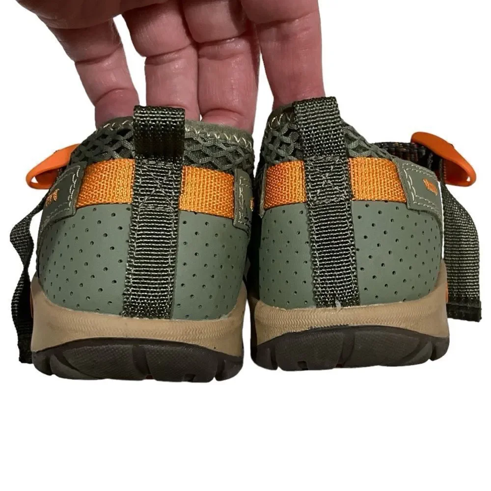 CHACO Odyssey Y Green Lichen Big Kids Unisex Sandal Water Shoes Size 4